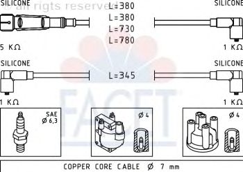 Ignition Cable Kit 4.9569