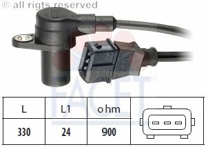 Sensor, crankshaft pulse; Pulse Sensor, flywheel 9.0090