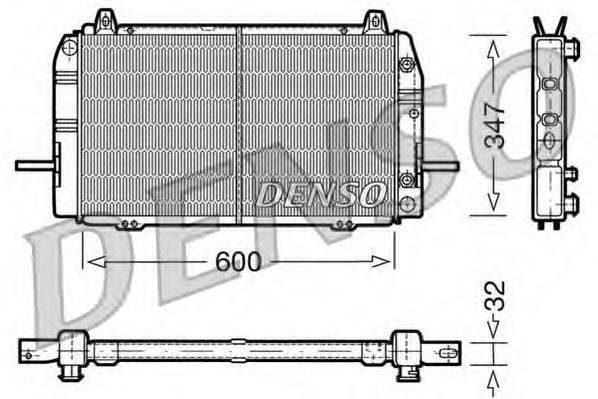 Motor su radyatörü DRM10084
