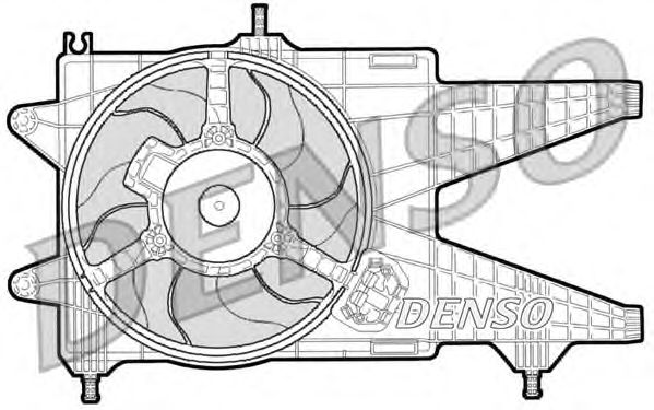Ventilador, refrigeração do motor DER09038