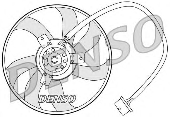 Ventilador, refrigeração do motor DER32003
