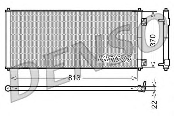 Condenseur, climatisation DCN10018