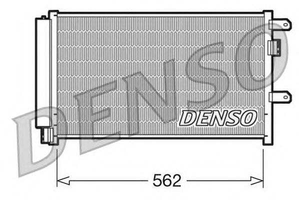 Condenser, air conditioning DCN12003