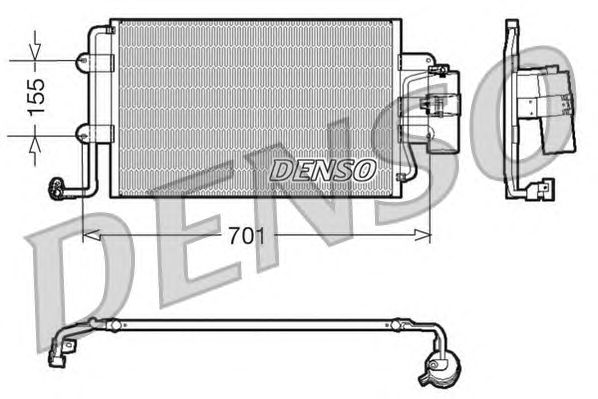 Condensator, airconditioning DCN32025
