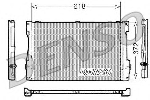 Condenseur, climatisation DCN33006