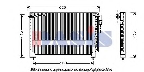 Condenseur, climatisation 022020N
