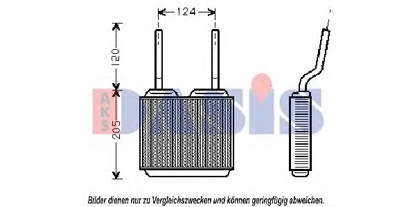 Radiador de calefacción 159050N