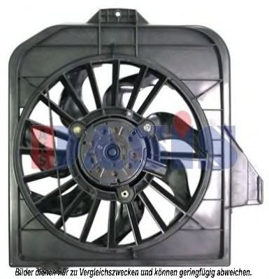 Вентилятор, охлаждение двигателя 528014N