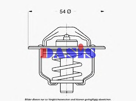 Thermostat, coolant 751799N