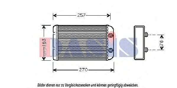 Radiador de calefacción 089005N