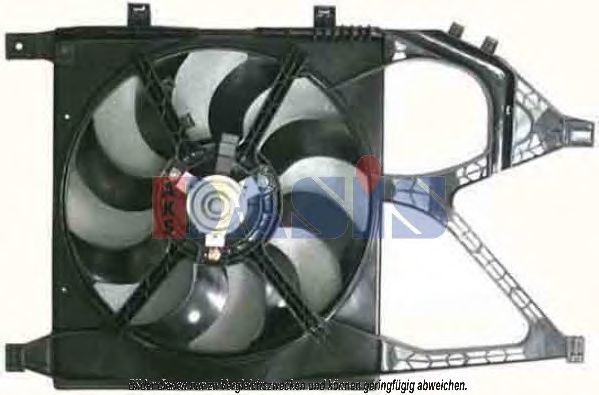 Fan, radiator 158051N