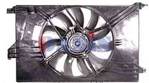 Fan, motor sogutmasi 158054N