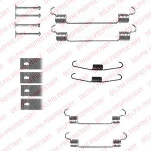 Accessory Kit, brake shoes LY1343
