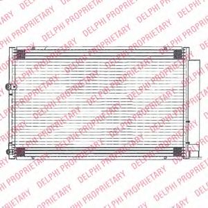 Condensator, airconditioning TSP0225660