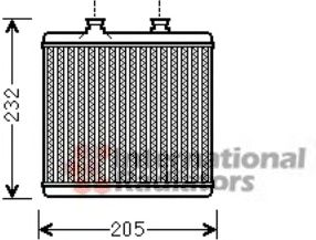 Heat Exchanger, interior heating 60306472