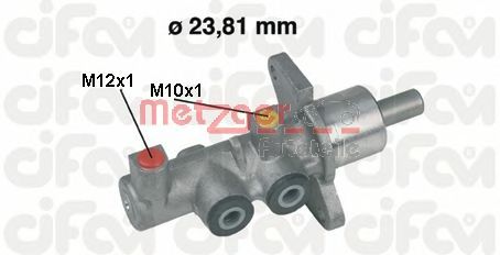 Master Cylinder, brakes 202-379