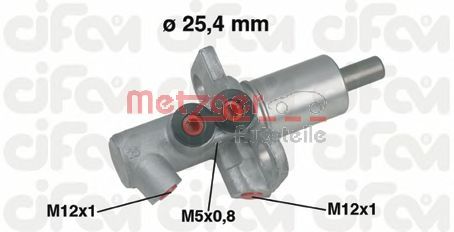 Master Cylinder, brakes 202-458