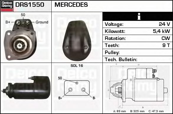 Mars motoru DRS1550