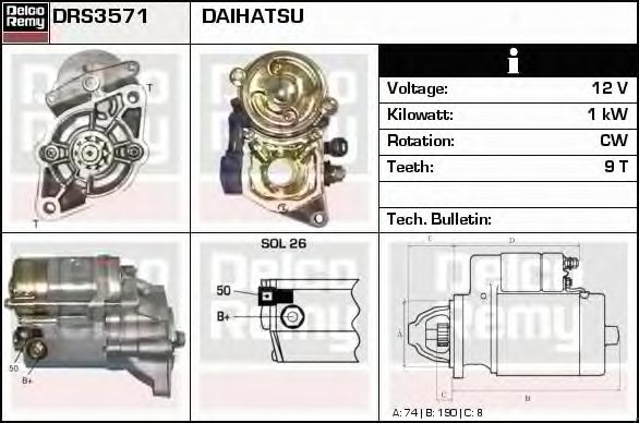 Mars motoru DRS3571