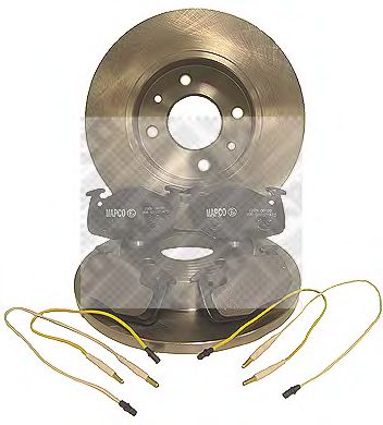Brake Set, disc brakes 47153