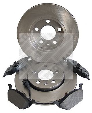 Brake Set, disc brakes 47855