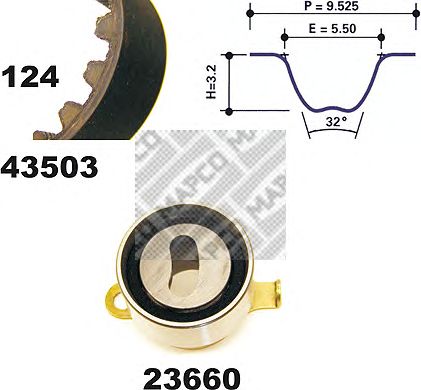 Timing Belt Kit 23503