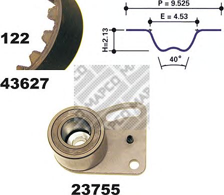 Timing Belt Kit 23627