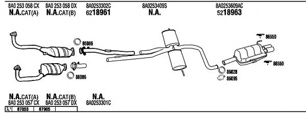 Exhaust System AD80059