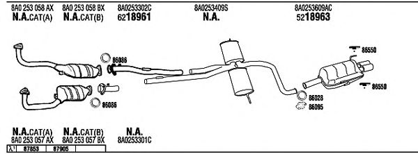 Exhaust System AD80068