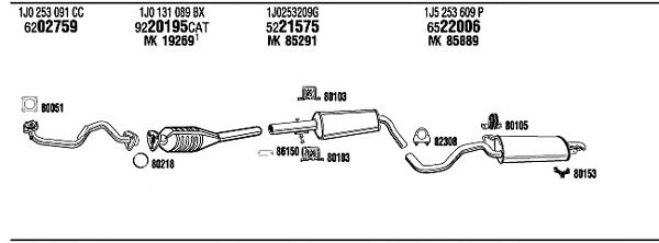 Exhaust System SE60036