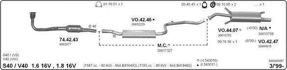 Exhaust System 586000097