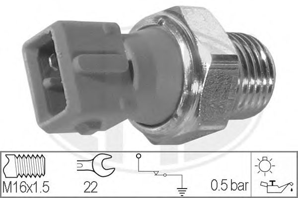 Interruptor de control de la presión de aceite 330023
