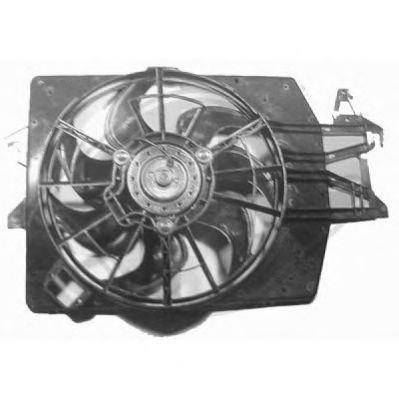 Вентилятор, охлаждение двигателя 1414101