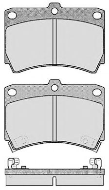 Brake Pad Set, disc brake 473.0