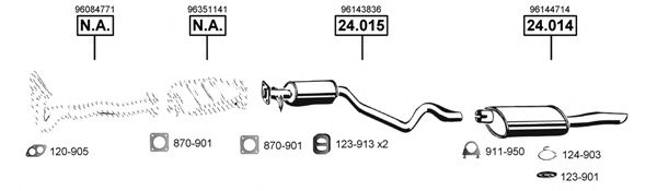 Exhaust System DE240250