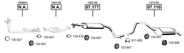 Exhaust System FO073815