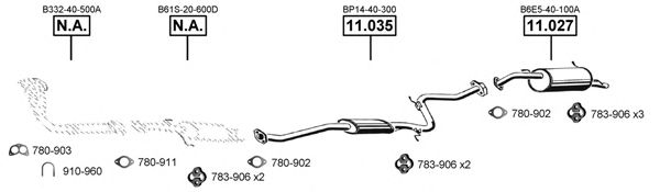 Exhaust System MA110850