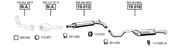 Exhaust System SE190840
