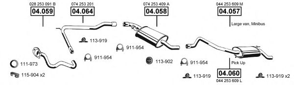 Exhaust System VA038520