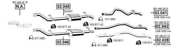 Exhaust System ME012497
