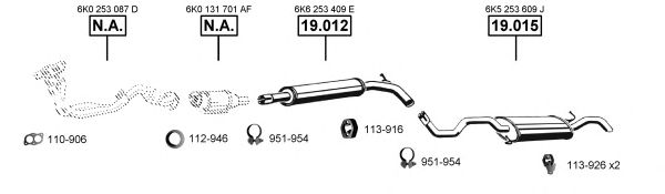 Exhaust System SE190660