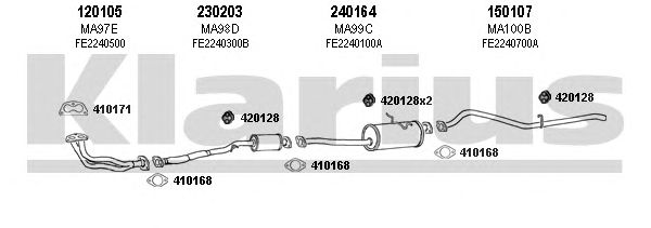 Exhaust System 570044E