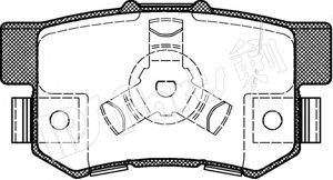 Комплект тормозных колодок, дисковый тормоз IBR-1403