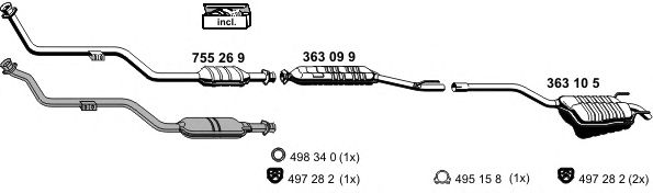 Exhaust System 040134