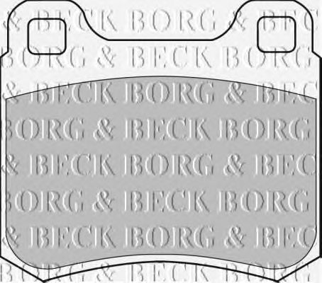 Brake Pad Set, disc brake BBP1544