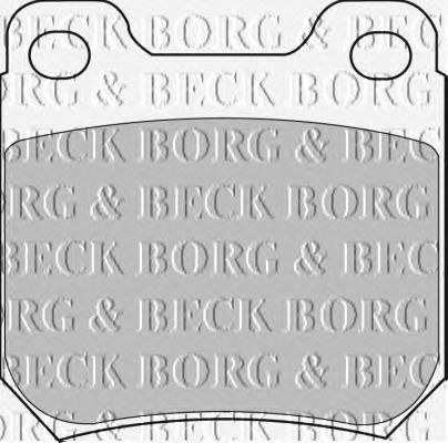Brake Pad Set, disc brake BBP1605
