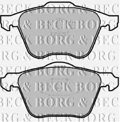 Brake Pad Set, disc brake BBP1861
