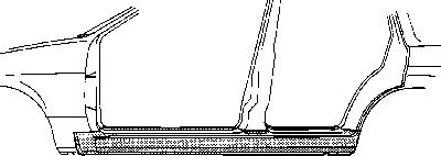 Foot Board, door sill 1825103