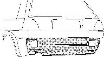 Rear Panel 5880136