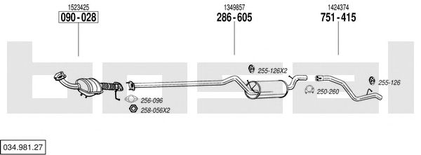 Exhaust System 034.981.27